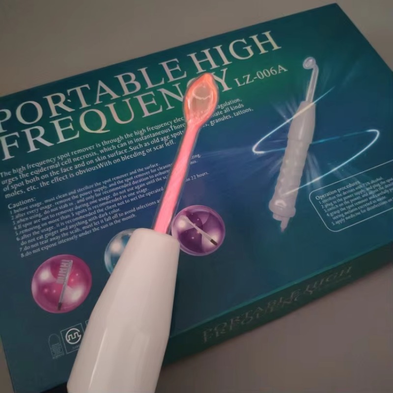 High Frequency Wand Facial Machine Neon - High Frequency Electrotherapy Facial Beauty Machine