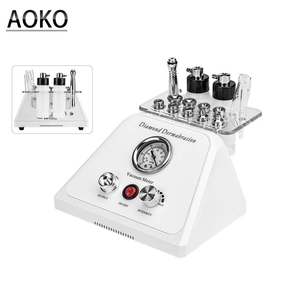Diamond Microdermabrasion Machine 3 In 1 - AOKO 3In1 Vacuum Diamond Microdermabrasion Machine