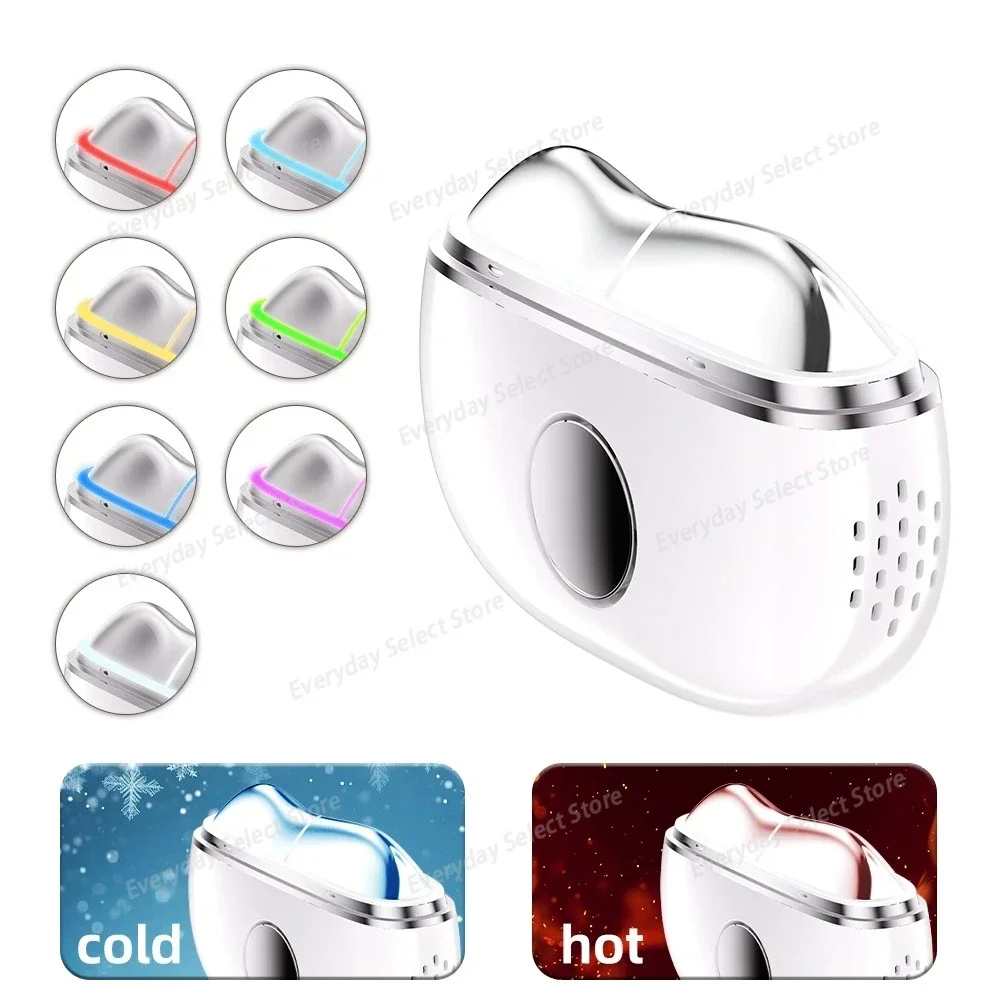 Microcurrent Face Massager Gua Sha - 5 in 1 Electric Gua Sha