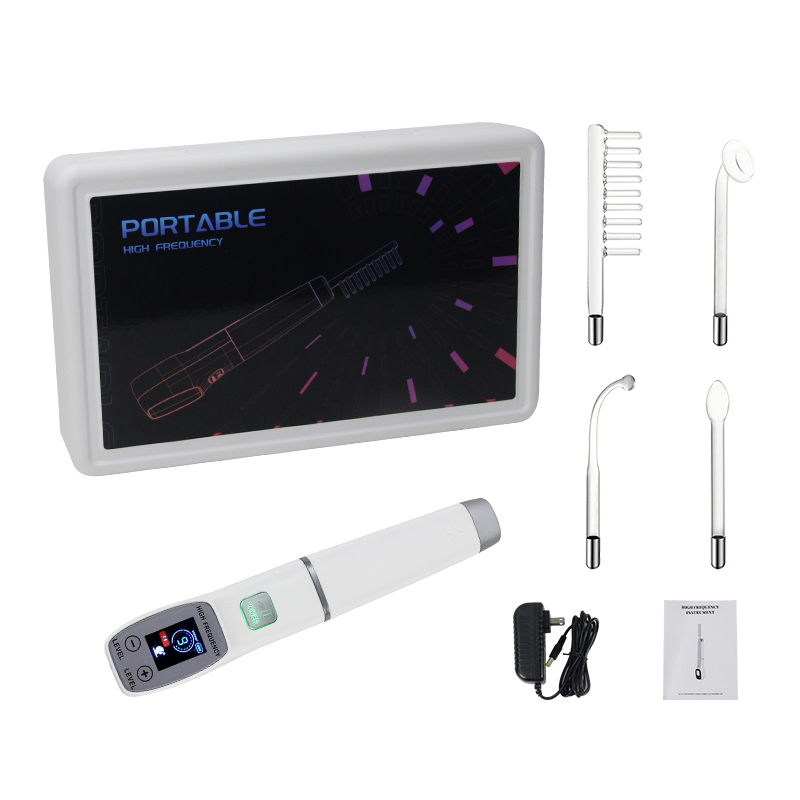 High Frequency Wand Facial Machine Neon - Darsonval Portable High Frequency Facial Machine