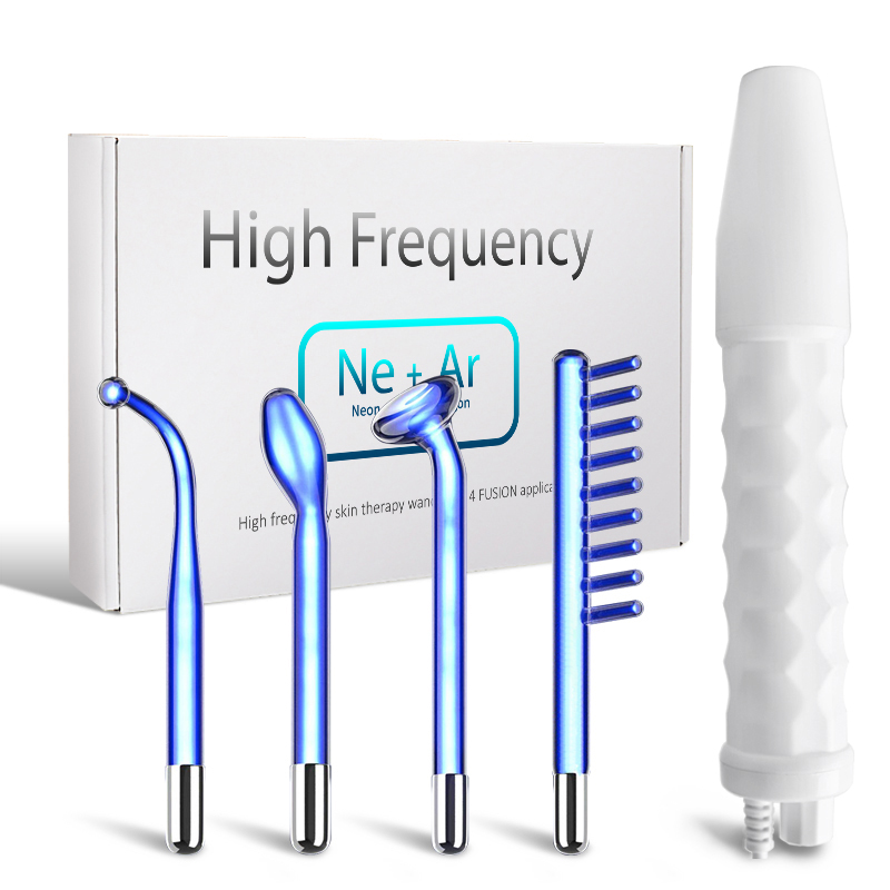 High Frequency Wand Facial Machine Neon - High Frequency Facial Machine Electrotherapy Wand
