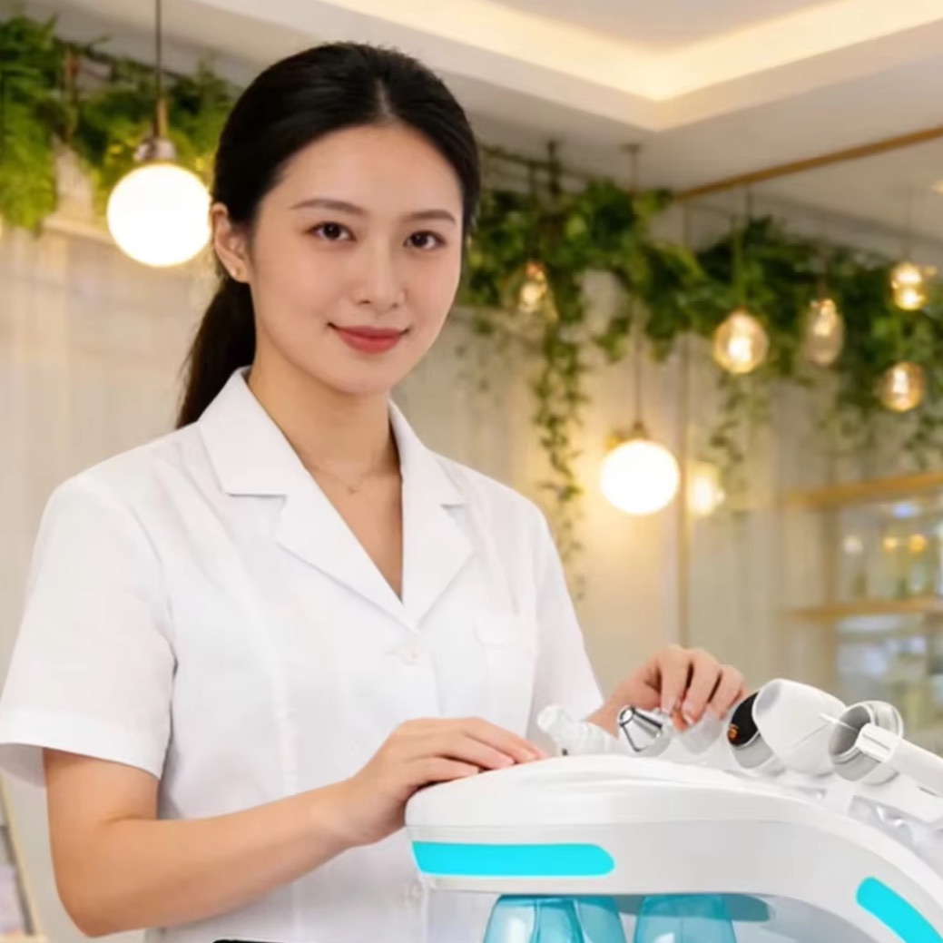Hydro Facial Machine 7 In 1 - 7-in-1 Hydro Facial Skin Care Machine