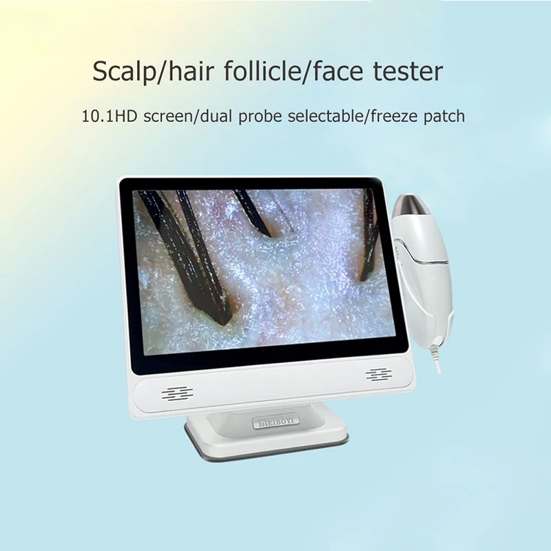 10 Inch HD Display Professiona - Skin Moisture Analyzer Digital Detector 评论和价格