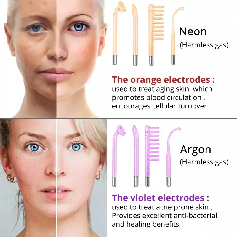 New Apparatus High Frequency F - High Frequency Wand Facial Machine Neon 评论和价格