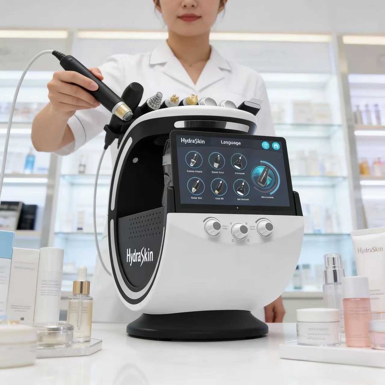 Newest Hydra Diamond Face Aqua - Hydra Dermabrasion Aqua Peel Machine 评论和价格
