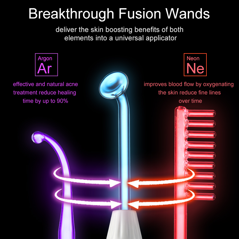 Apparatus High Frequency Facia - High Frequency Wand Facial Machine Neon 评论和价格