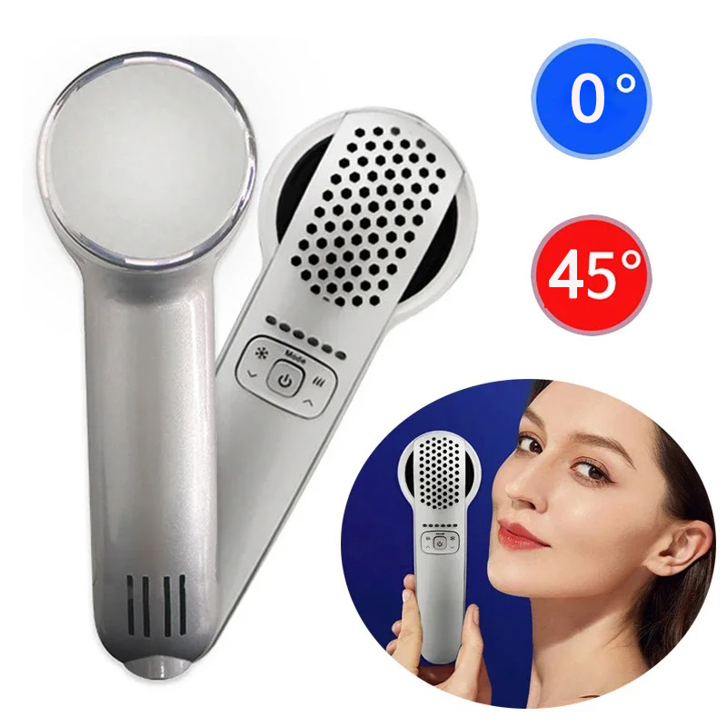Portable Home Use Skin Care Ho - Cold Warm Hammer Facial Machine 评论和价格