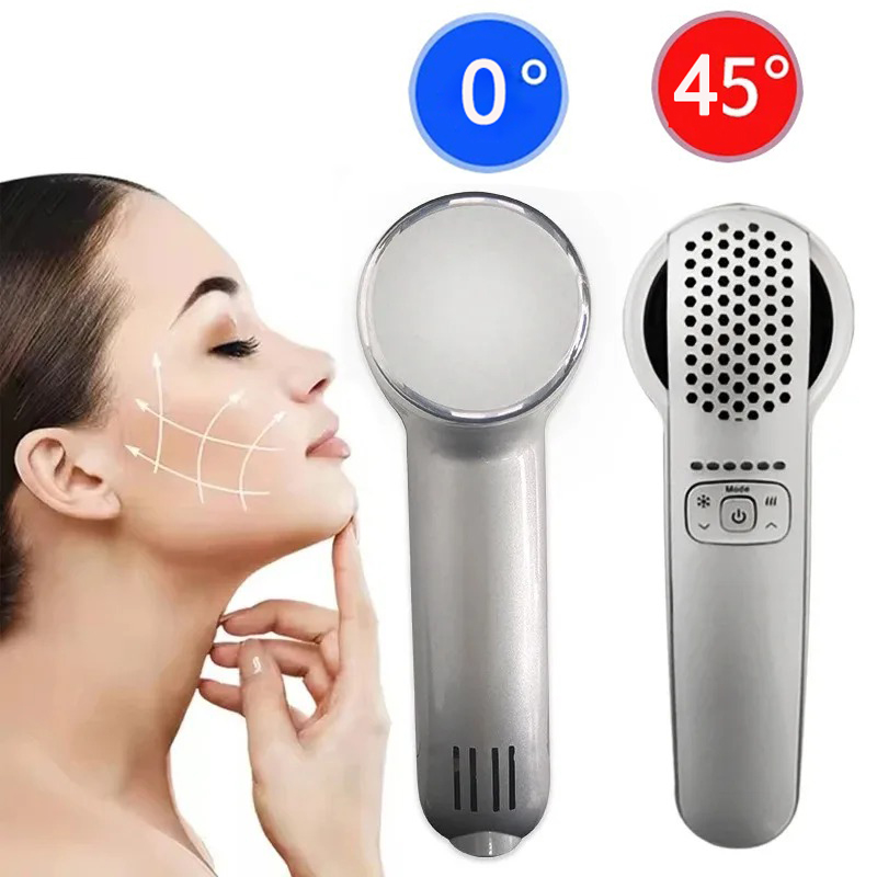 Portable Home Use Skin Care Ho - Cold Warm Hammer Facial Machine 评论和价格