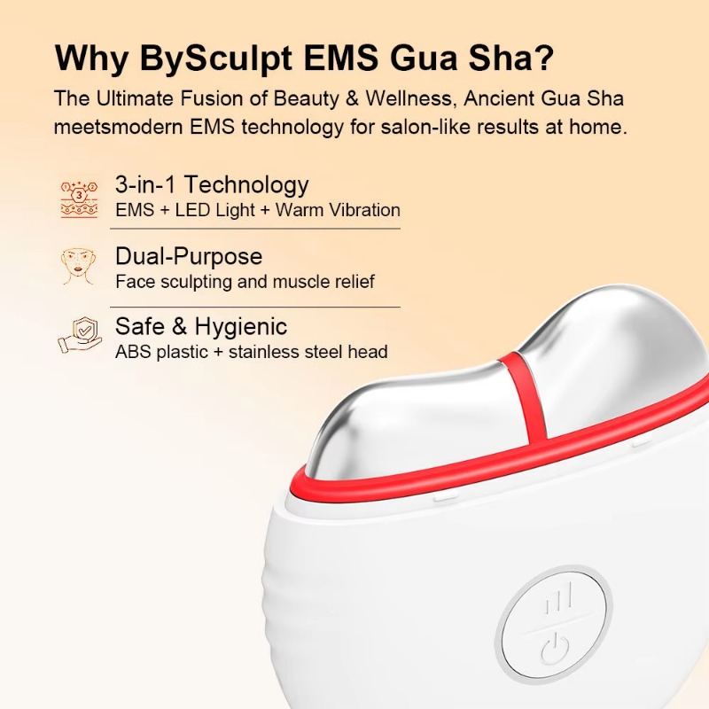 Electric Heated Gua Sha Board  - Microcurrent Face Massager Gua Sha 评论和价格