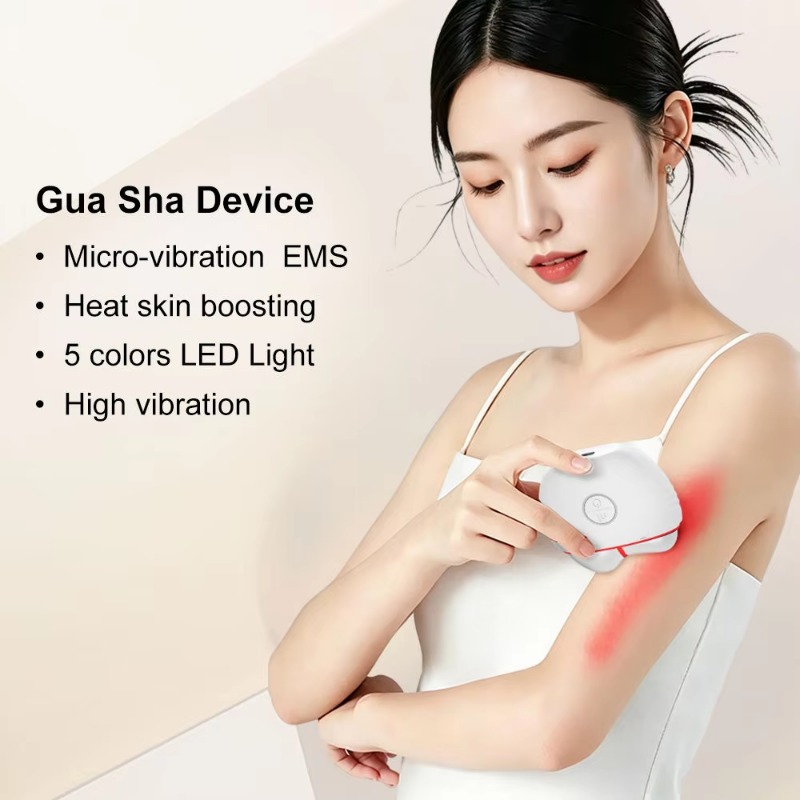 Electric Heated Gua Sha Board  - Microcurrent Face Massager Gua Sha 评论和价格