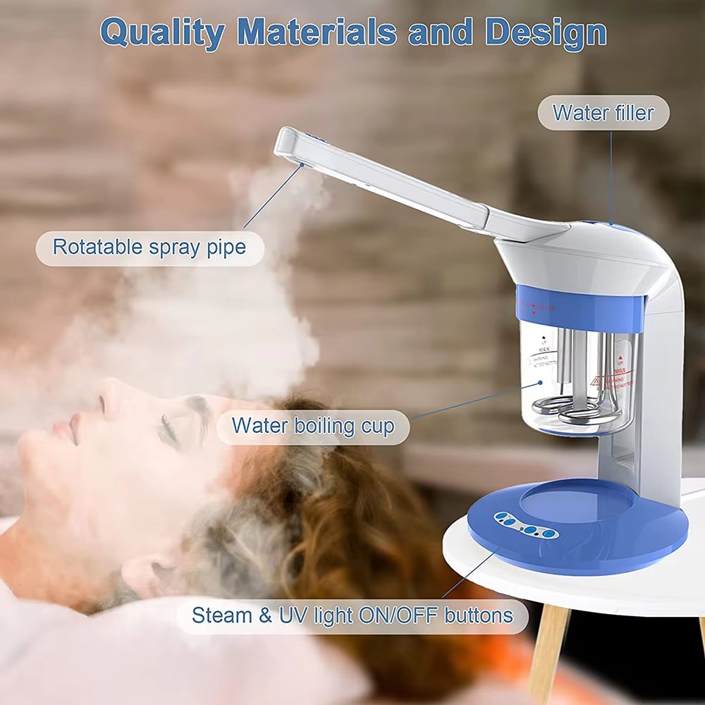 Professional Ozone Facial Stea - Facial Steamer Nano Ionic Hot Mist 评论和价格