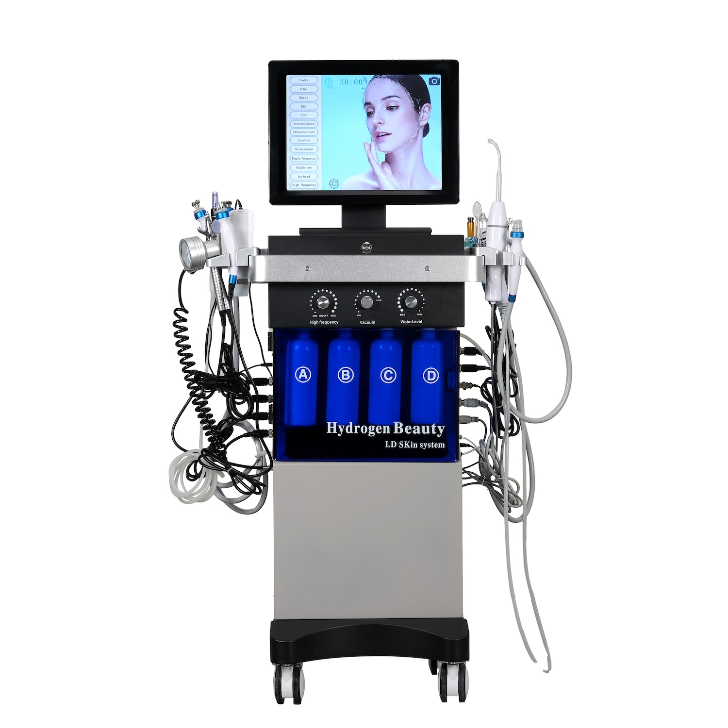 14in1 Multi Dermabrasion Facia - Hydra Dermabrasion Aqua Peel Machine 评论和价格