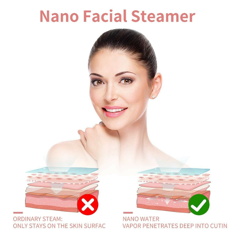 Facial Steamer Nano Ionic Faci - Facial Steamer Nano Ionic Hot Mist 评论和价格