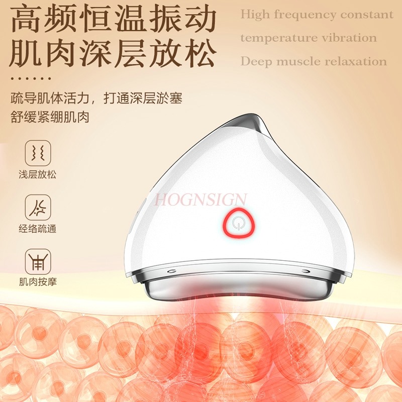 Skin Scraping Face Lifting Mas - Microcurrent Face Massager Gua Sha 评论和价格