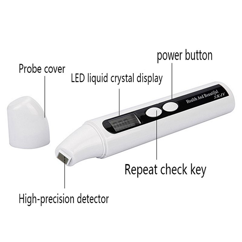 A005-3X Portable Digital Monit - Skin Moisture Analyzer Digital Detector 评论和价格
