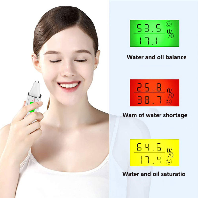 Skin Sensor Analyzer Skin Oil  - Skin Moisture Analyzer Digital Detector 评论和价格