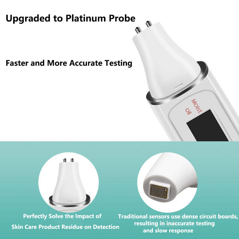 Skin Sensor Analyzer Skin Oil  - Skin Moisture Analyzer Digital Detector 评论和价格
