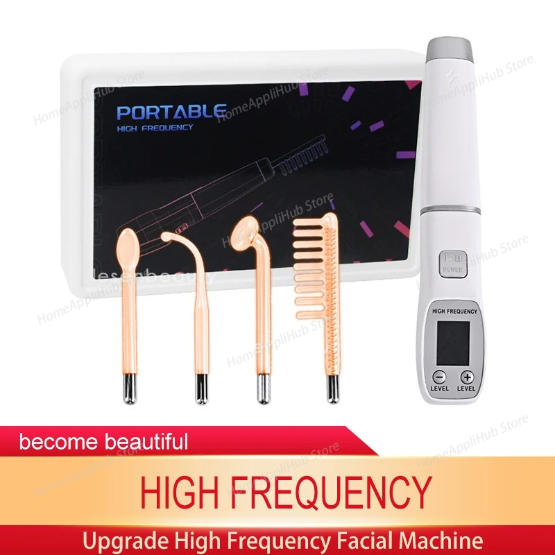 Darsonval Portable High Freque - High Frequency Wand Facial Machine Neon 评论和价格