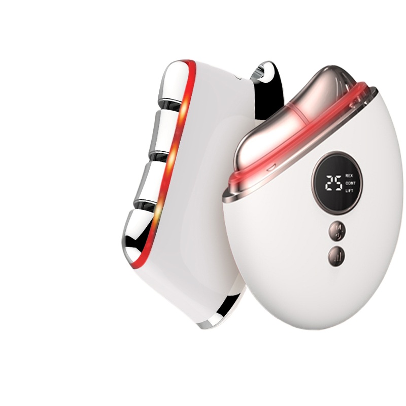 Facial Massage Introduction De - Microcurrent Face Massager Gua Sha 评论和价格