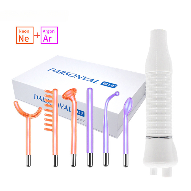 Darsonval Portable High Freque - High Frequency Wand Facial Machine Neon 评论和价格