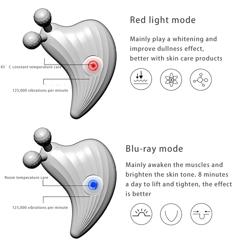 Microcurrents Electric Facial  - Microcurrent Face Massager Gua Sha 评论和价格