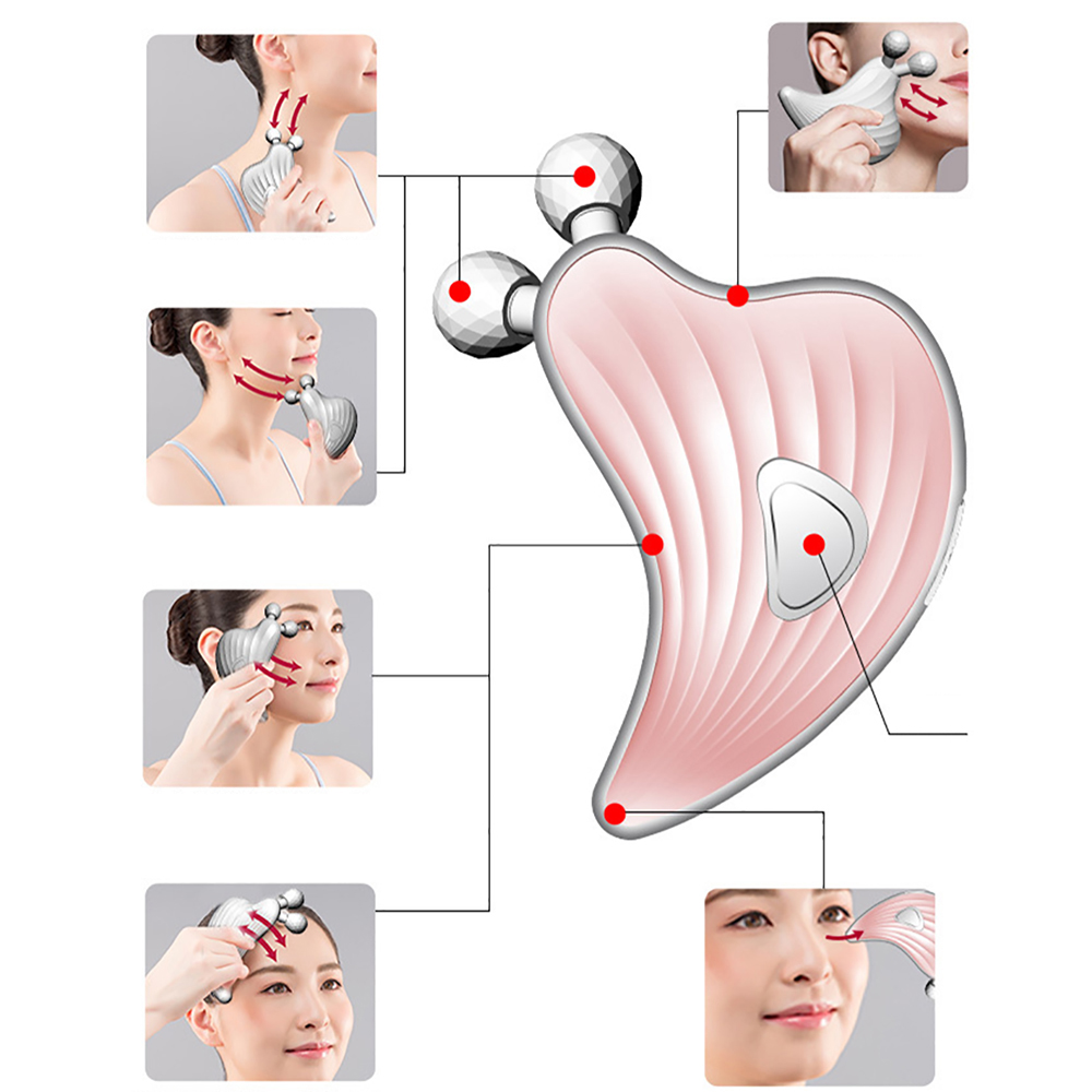 Microcurrents Electric Facial  - Microcurrent Face Massager Gua Sha 评论和价格