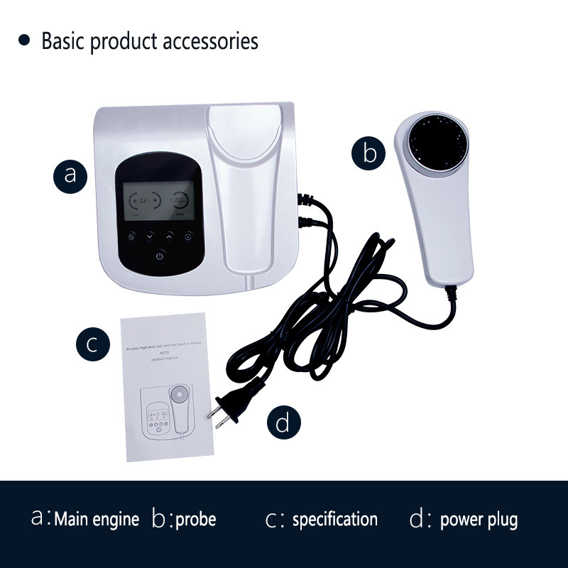 LED Hot Cold Facial Hammer Pho - Cold Warm Hammer Facial Machine 评论和价格