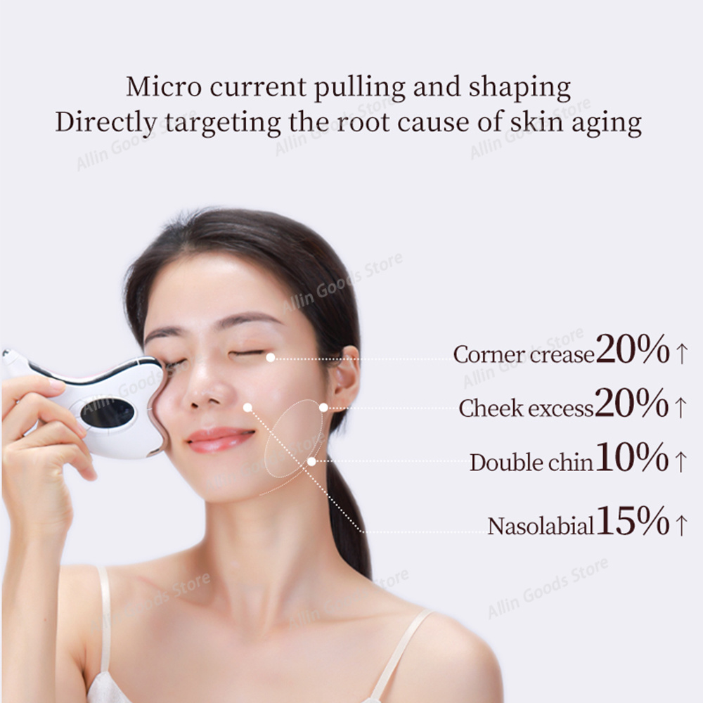 Microcurrent Guasha Scraping M - Microcurrent Face Massager Gua Sha 评论和价格