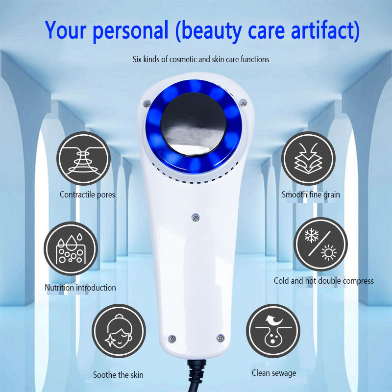 Facial Massager Photon Rejuven - Cold Warm Hammer Facial Machine 评论和价格