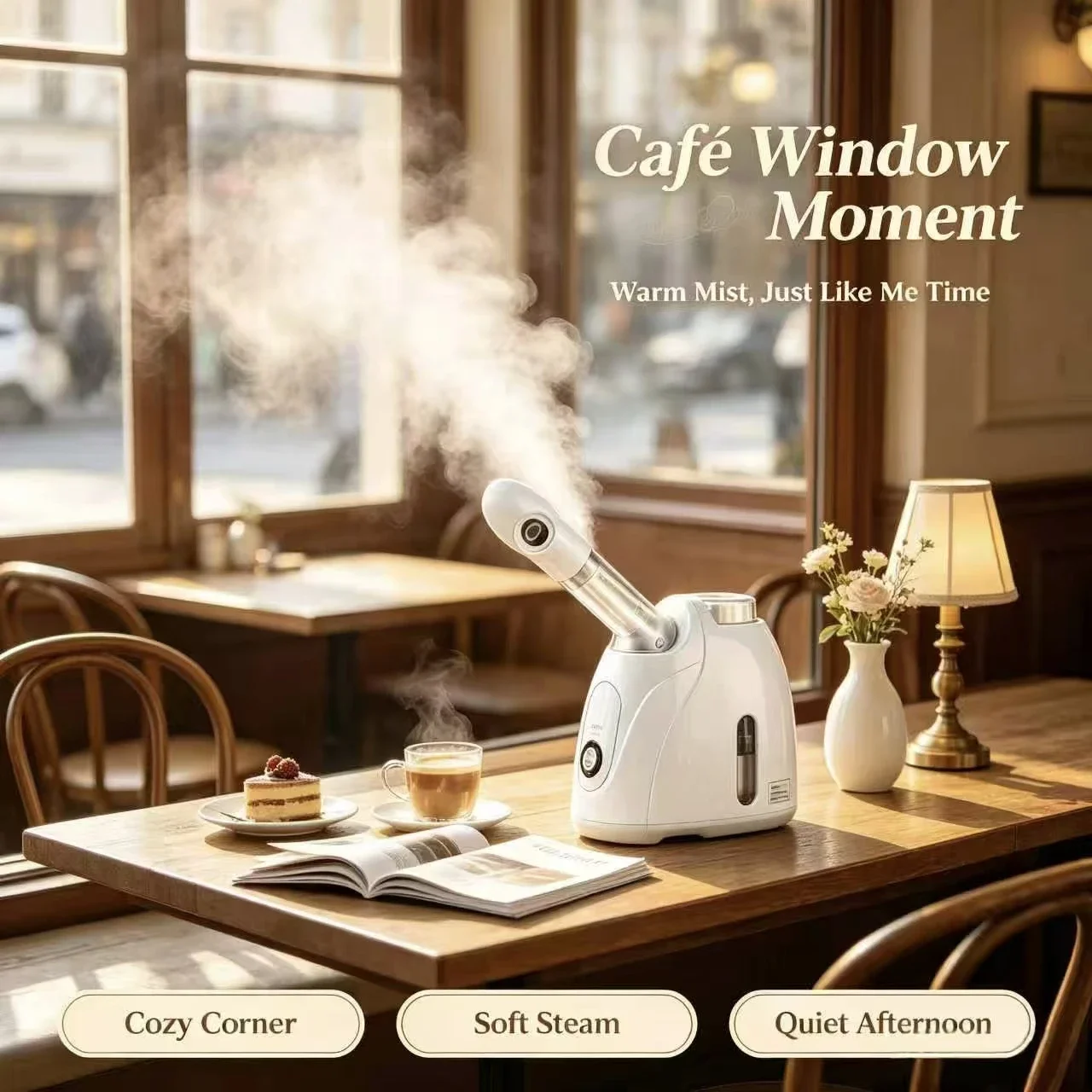 Portable Nano Ionic Facial Ste - Facial Steamer Nano Ionic Hot Mist 评论和价格
