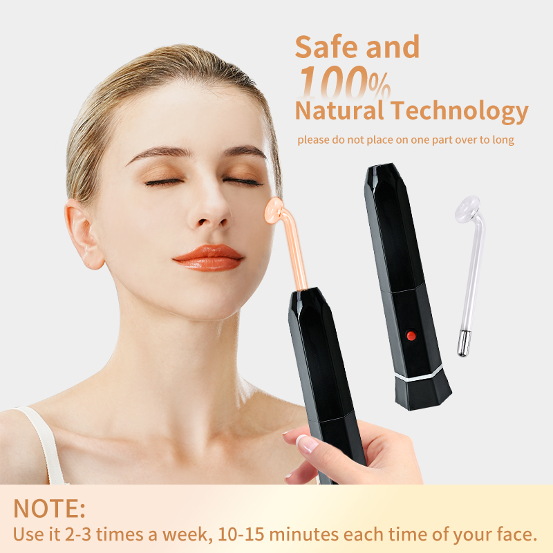Darsonval Portable High Freque - High Frequency Wand Facial Machine Neon 评论和价格