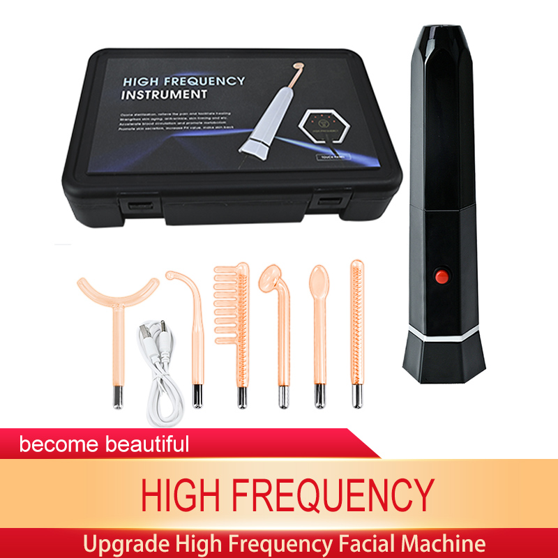 Darsonval Portable High Freque - High Frequency Wand Facial Machine Neon 评论和价格