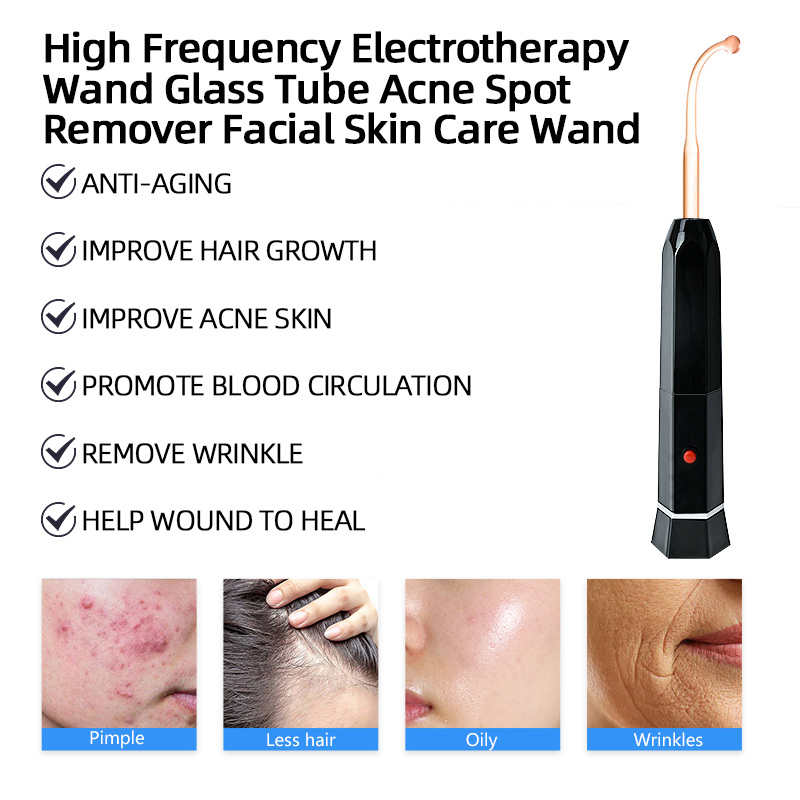 Darsonval Portable High Freque - High Frequency Wand Facial Machine Neon 评论和价格