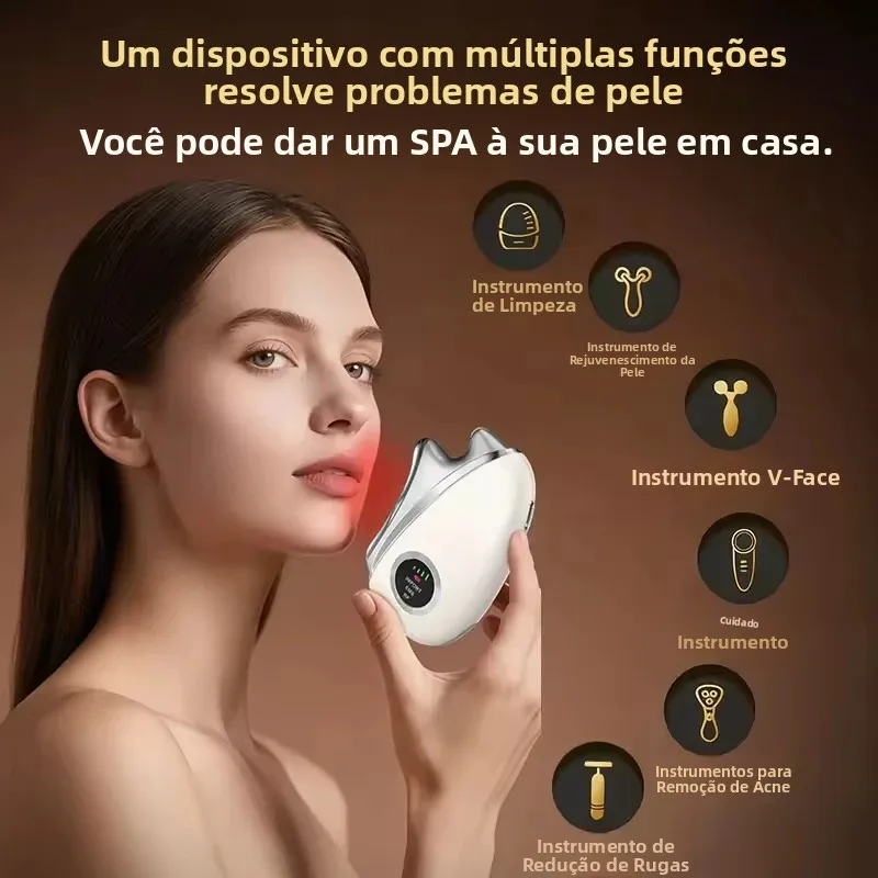 Portable Electric Gua Sha Devi - Microcurrent Face Massager Gua Sha 评论和价格
