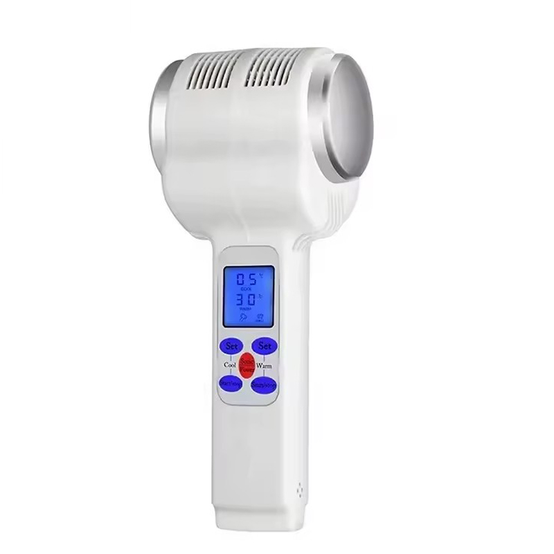 3in1 Hot Cold Hammer Ultrasoni - Cold Warm Hammer Facial Machine 评论和价格
