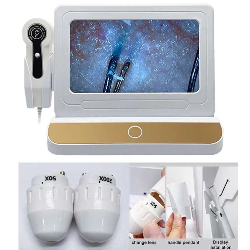 2025 HD Digital Skin Analyzer  - Skin Moisture Analyzer Digital Detector 评论和价格
