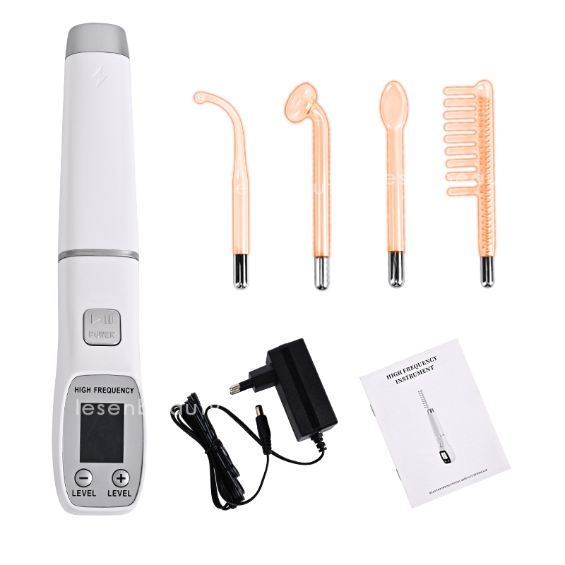 Darsonval Portable High Freque - High Frequency Wand Facial Machine Neon 评论和价格