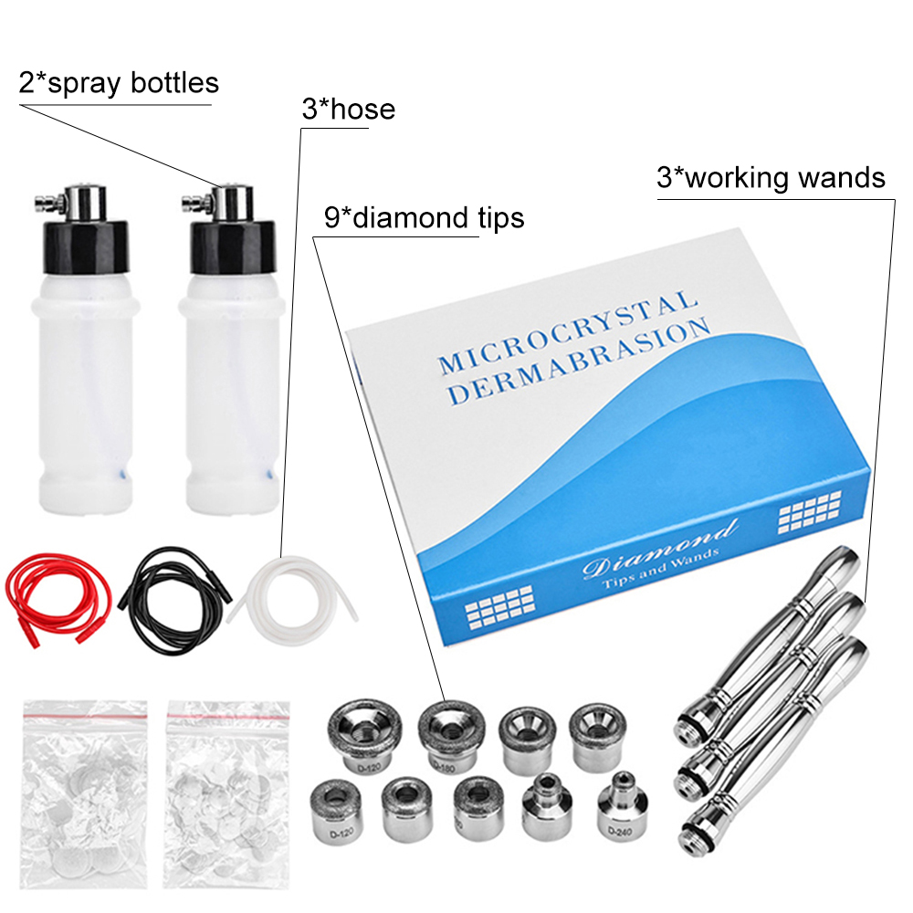 Professional 3 in 1 Diamond Mi - Diamond Microdermabrasion Machine 3 In 1 评论和价格