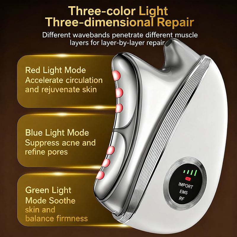 Facial and Body Massager Elect - Microcurrent Face Massager Gua Sha 评论和价格