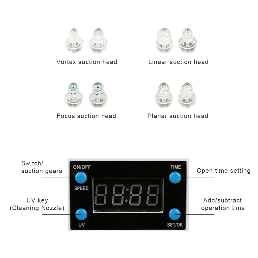 Small Bubble Cleansing Machine - Blackhead Remover Vacuum Suction 评论和价格