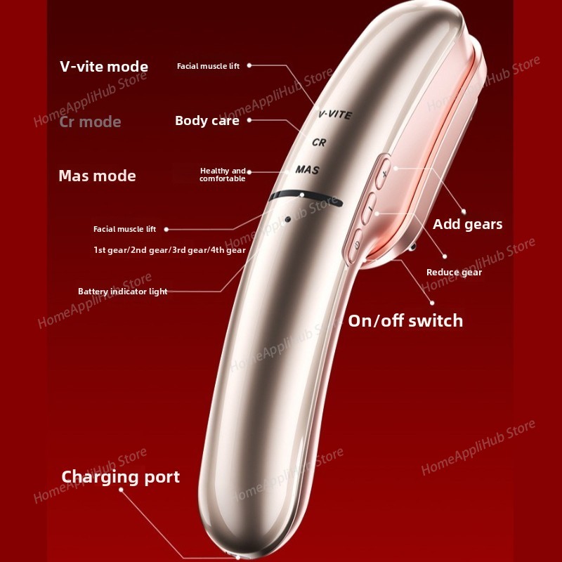 Factory Latest Design 3-In-1 F - Microcurrent Face Massager Gua Sha 评论和价格