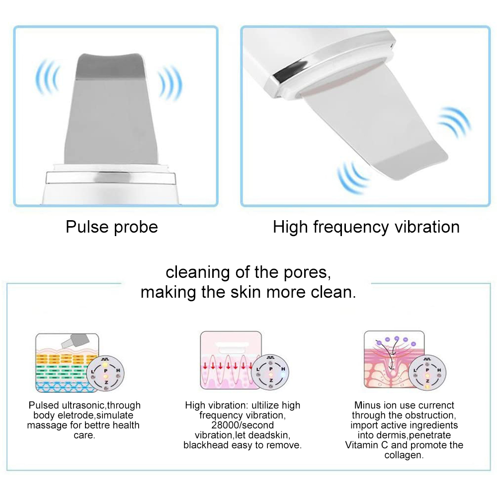 Ultrasonic Skin Scrubber & Vac - Blackhead Remover Vacuum Suction 评论和价格
