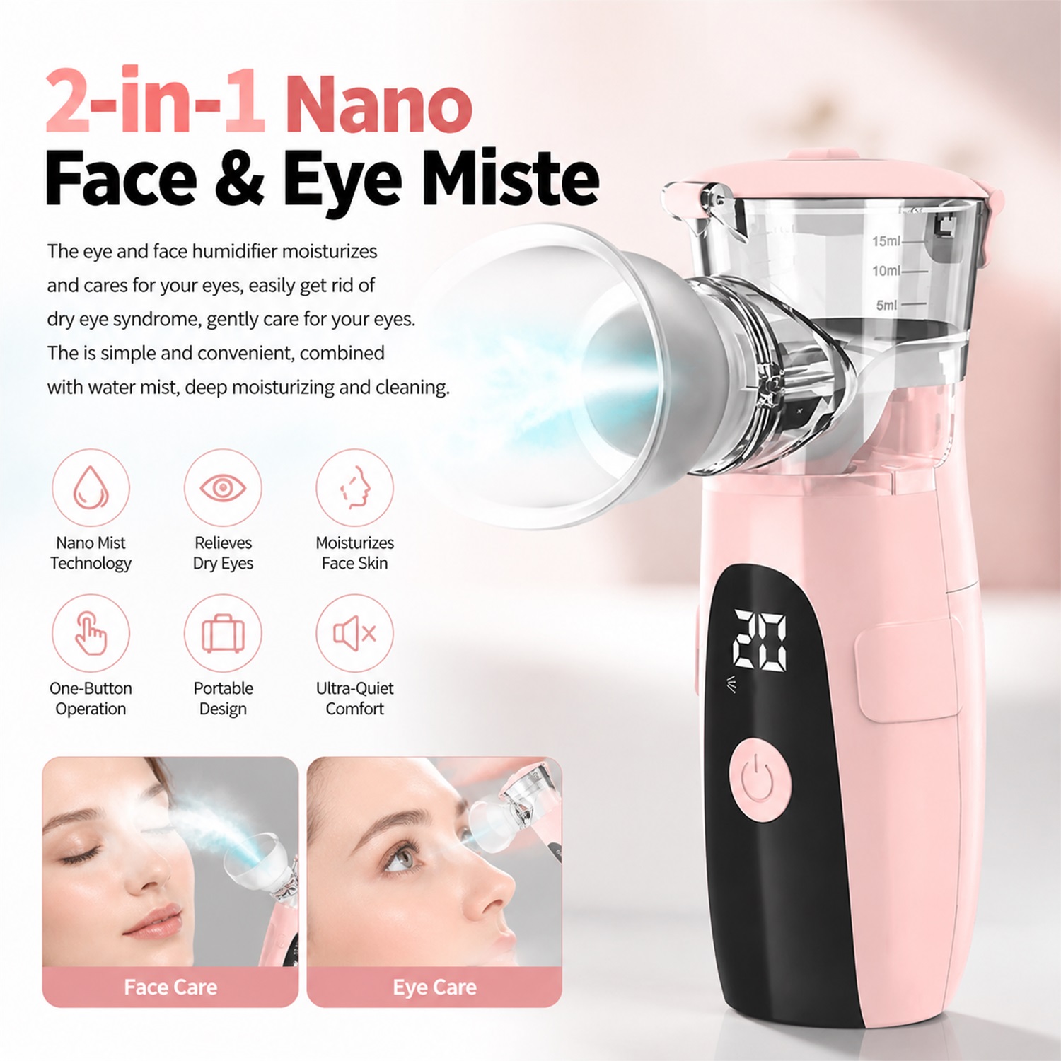 Facial Steamer Nano Ionic Hot  - Facial Steamer Nano Ionic Hot Mist 评论和价格