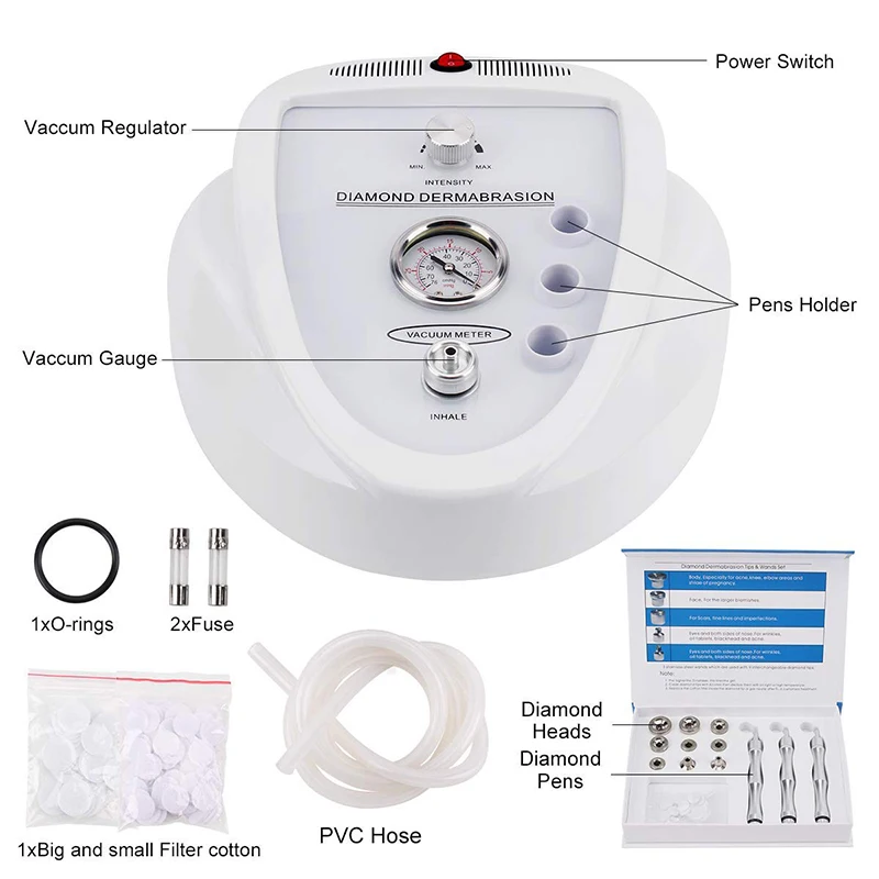 Diamond Microdermabrasion Mach - Diamond Microdermabrasion Machine 3 In 1 评论和价格