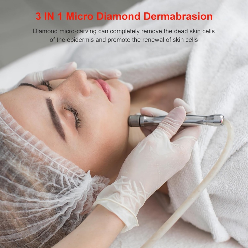 3 In 1 Diamond Microdermabrasi - Diamond Microdermabrasion Machine 3 In 1 评论和价格
