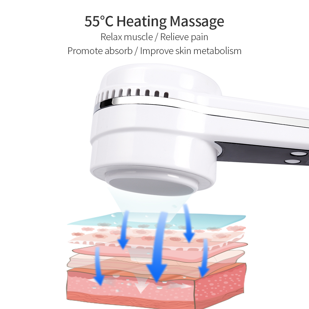3 Colors LED Photon Therapy Ho - Cold Warm Hammer Facial Machine 评论和价格