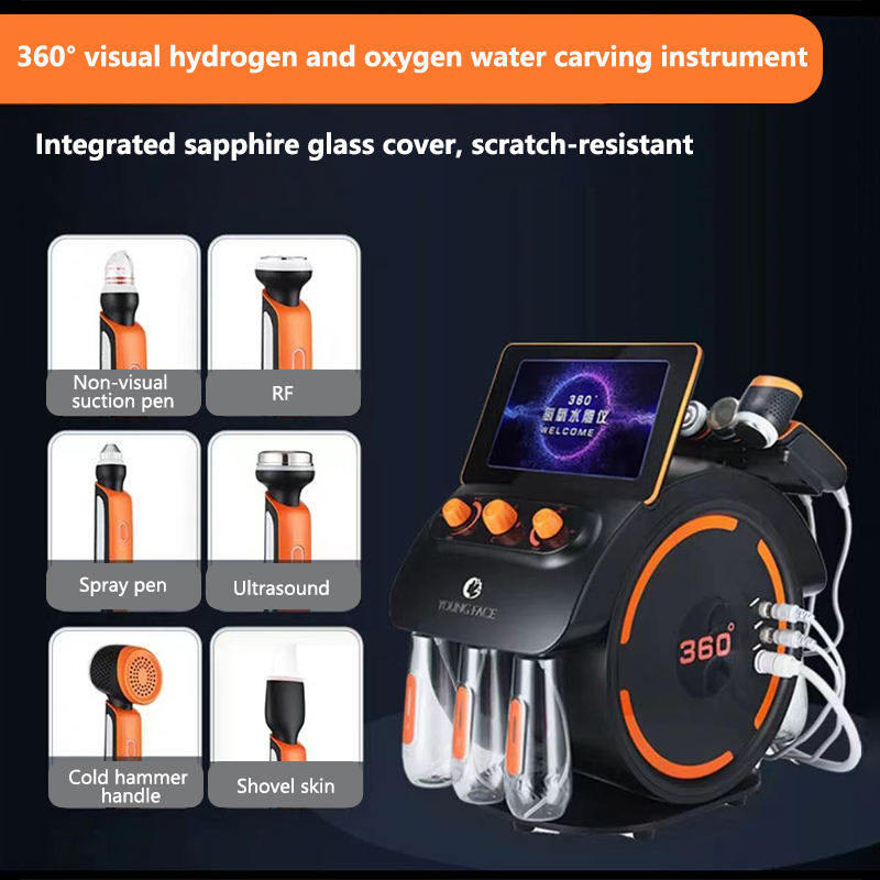 Visible Hydrogen Small Bubble  - Hydra Dermabrasion Aqua Peel Machine 评论和价格
