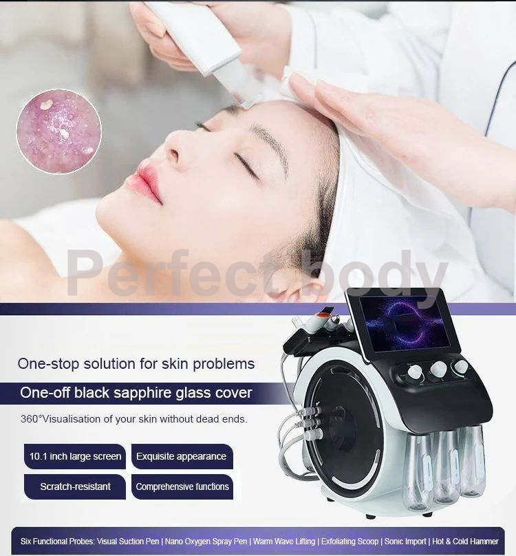 Visible Hydrogen Small Bubble  - Hydra Dermabrasion Aqua Peel Machine 评论和价格