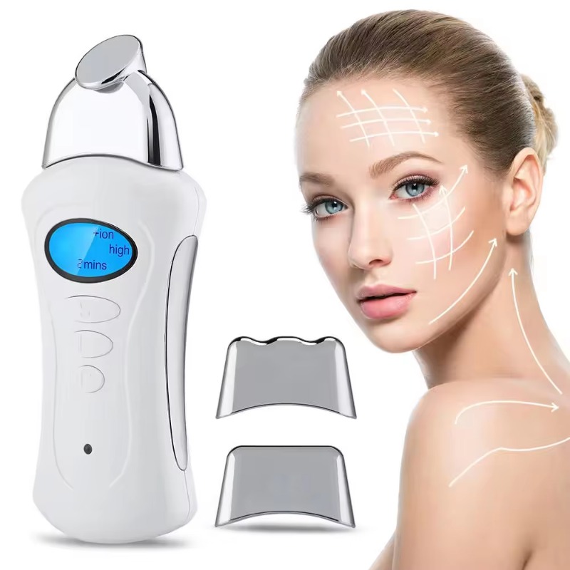 Best Selling Micro Current Fac - Microcurrent Face Massager Gua Sha 评论和价格