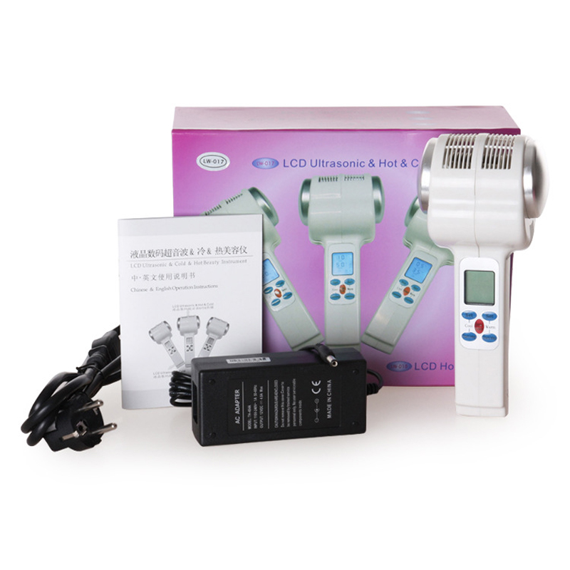 Handheld Ultrasonic Hot Cold H - Cold Warm Hammer Facial Machine 评论和价格